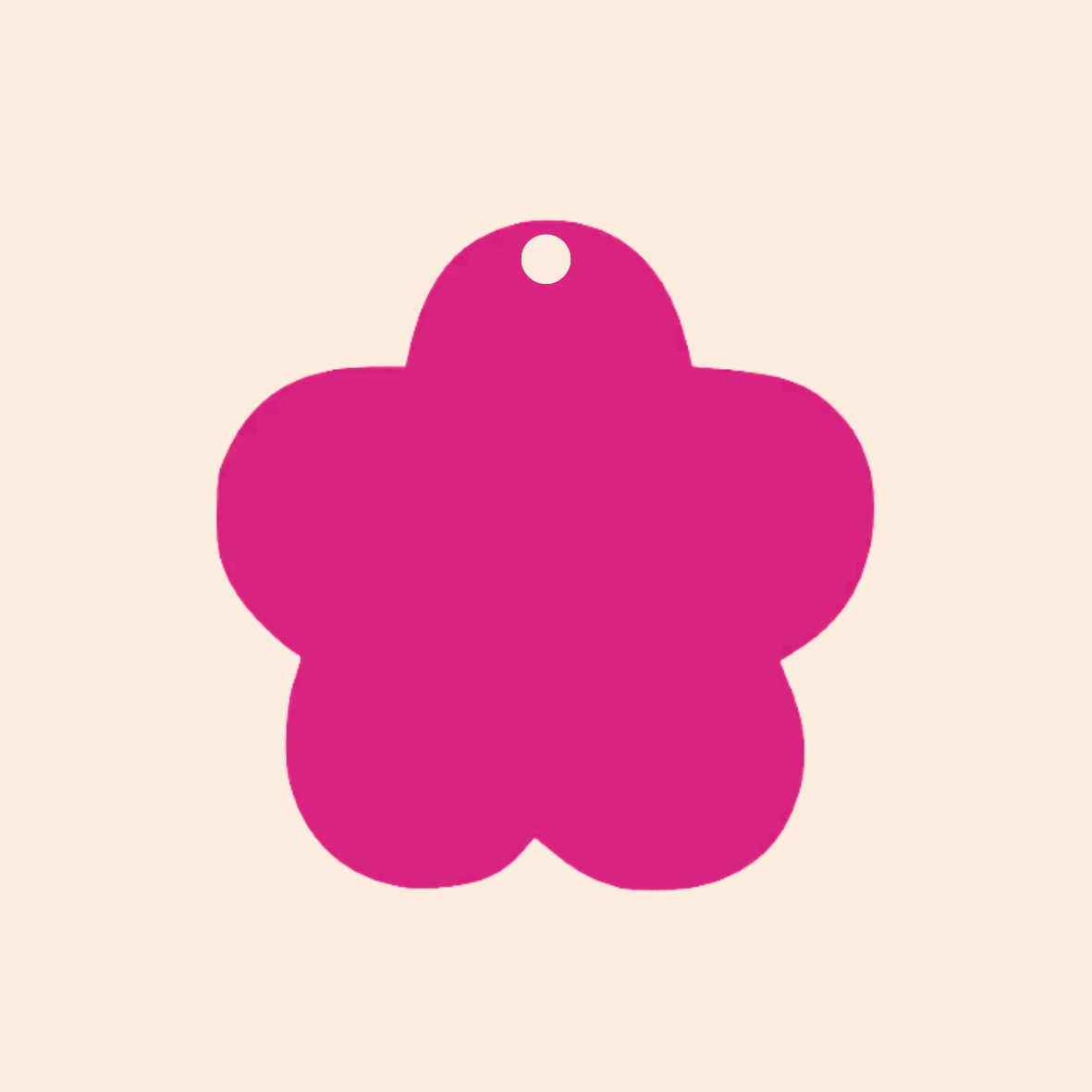 Flower Keyring (Custom)