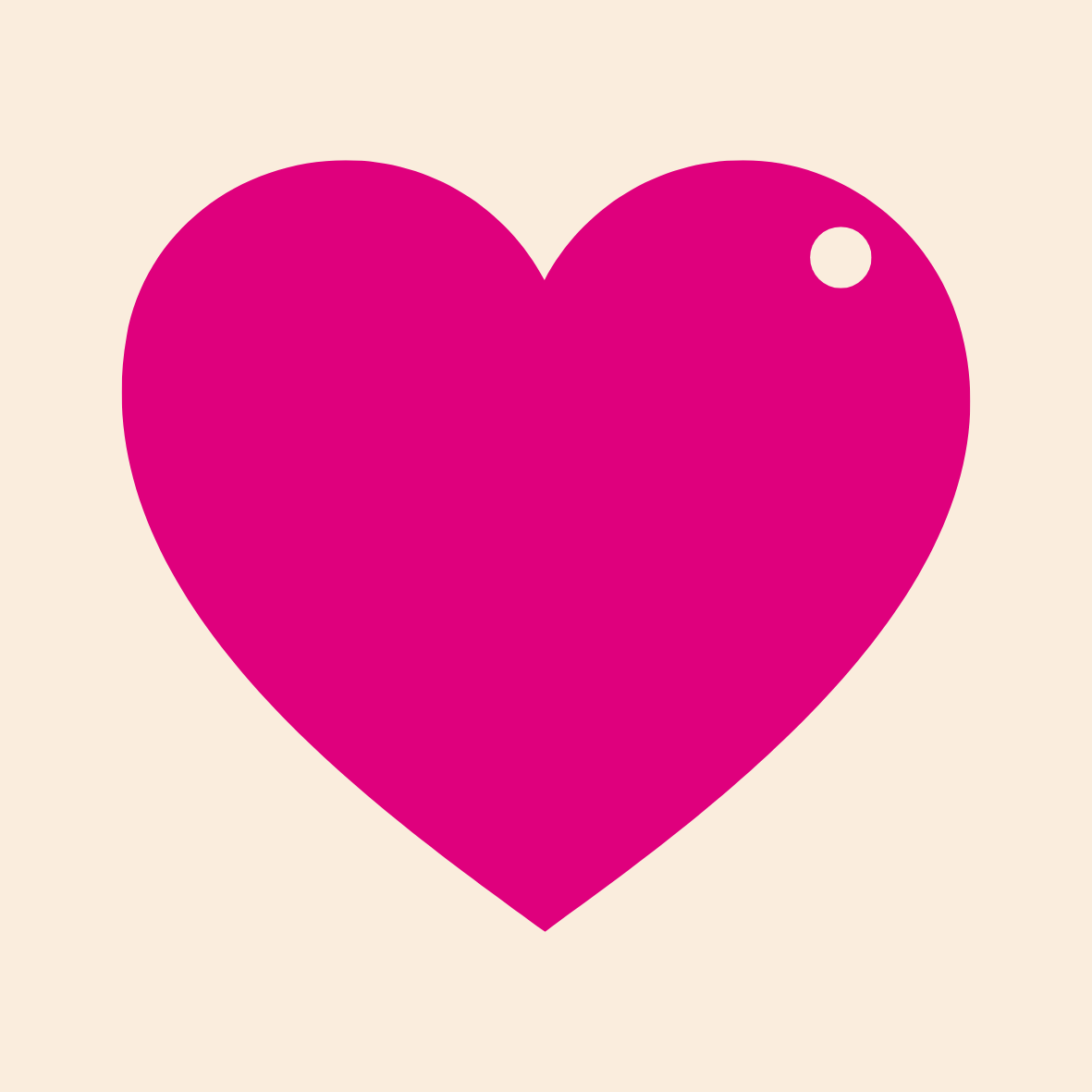 Heart Keyring (Custom)